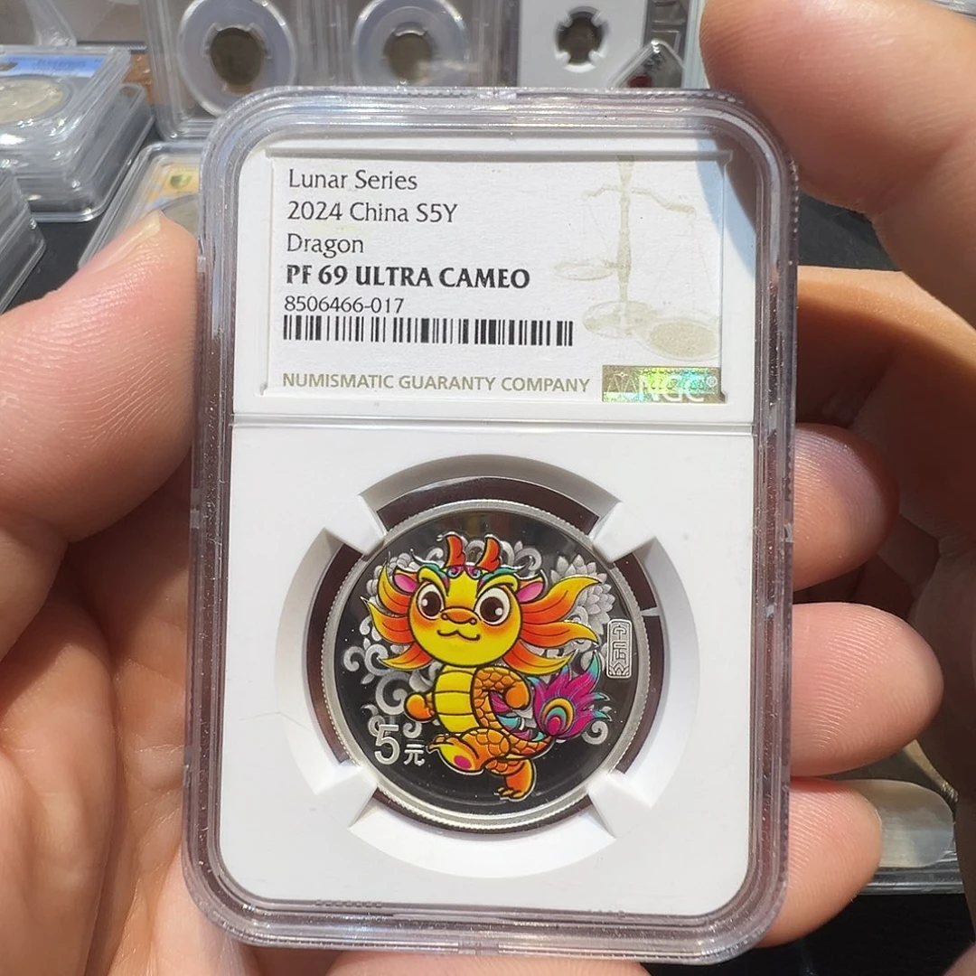 纯银999纯银，2024小奔富银币