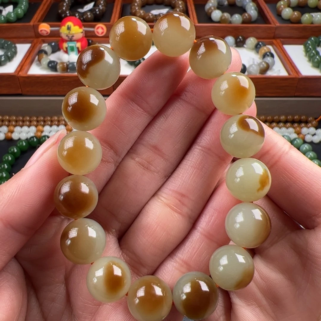 和田玉手链未镶嵌