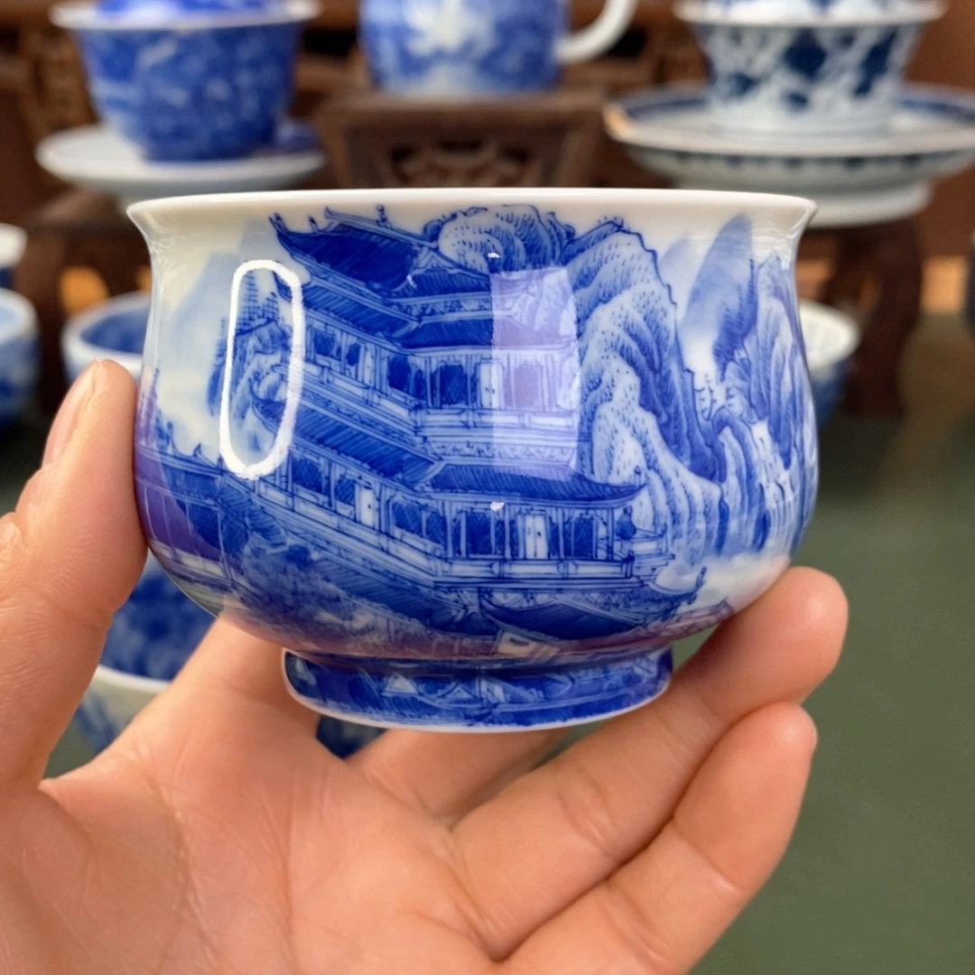 杯景德镇陶瓷手工手绘