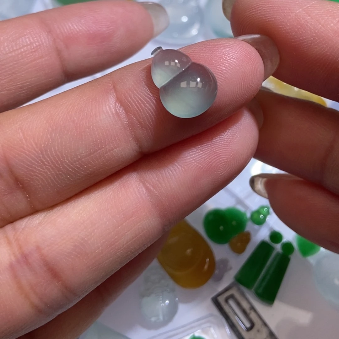 未镶嵌定制翡翠翡翠13/9.5/3.6