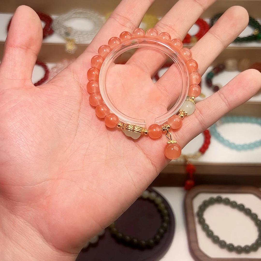 石英质玉手串未镶嵌