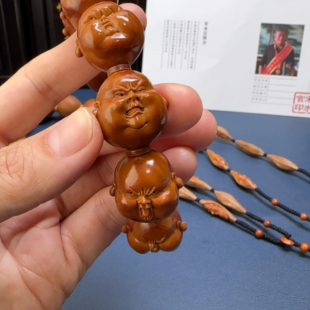 橄榄核手串/手链简*，人生百态