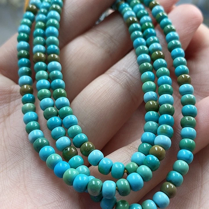 未镶嵌绿松石珠宝奇石