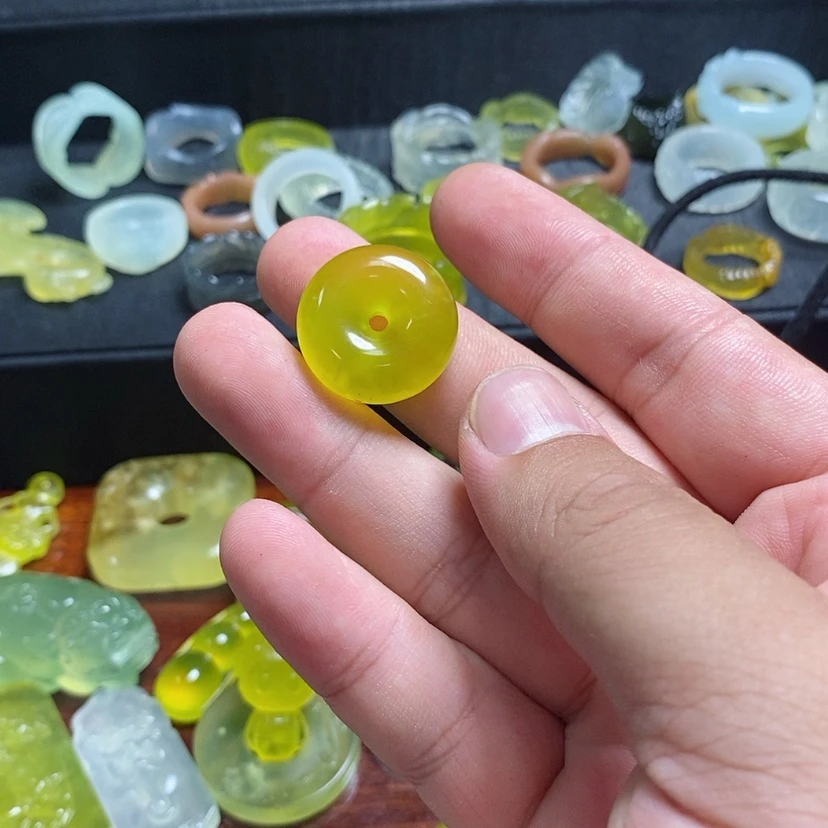 【闪购商品】岫玉未镶嵌戒圈S****w