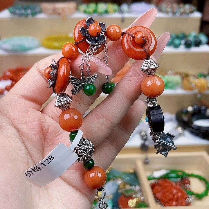 翡翠未镶嵌手链手链