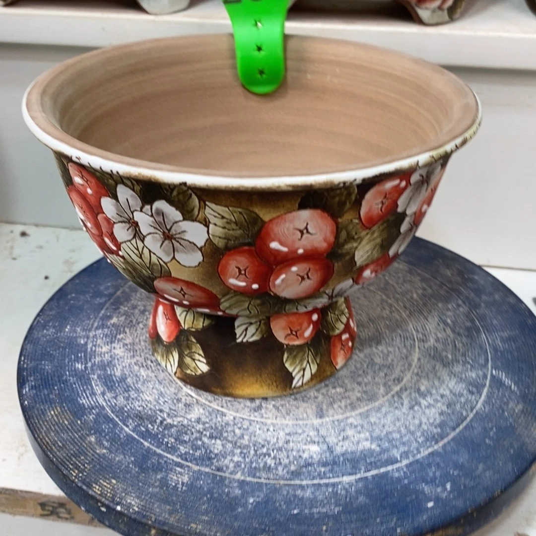 紫砂花盆水晶花盆250瑕疵