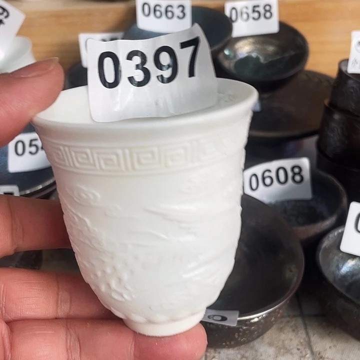 杯子陶柴烧纯手工397