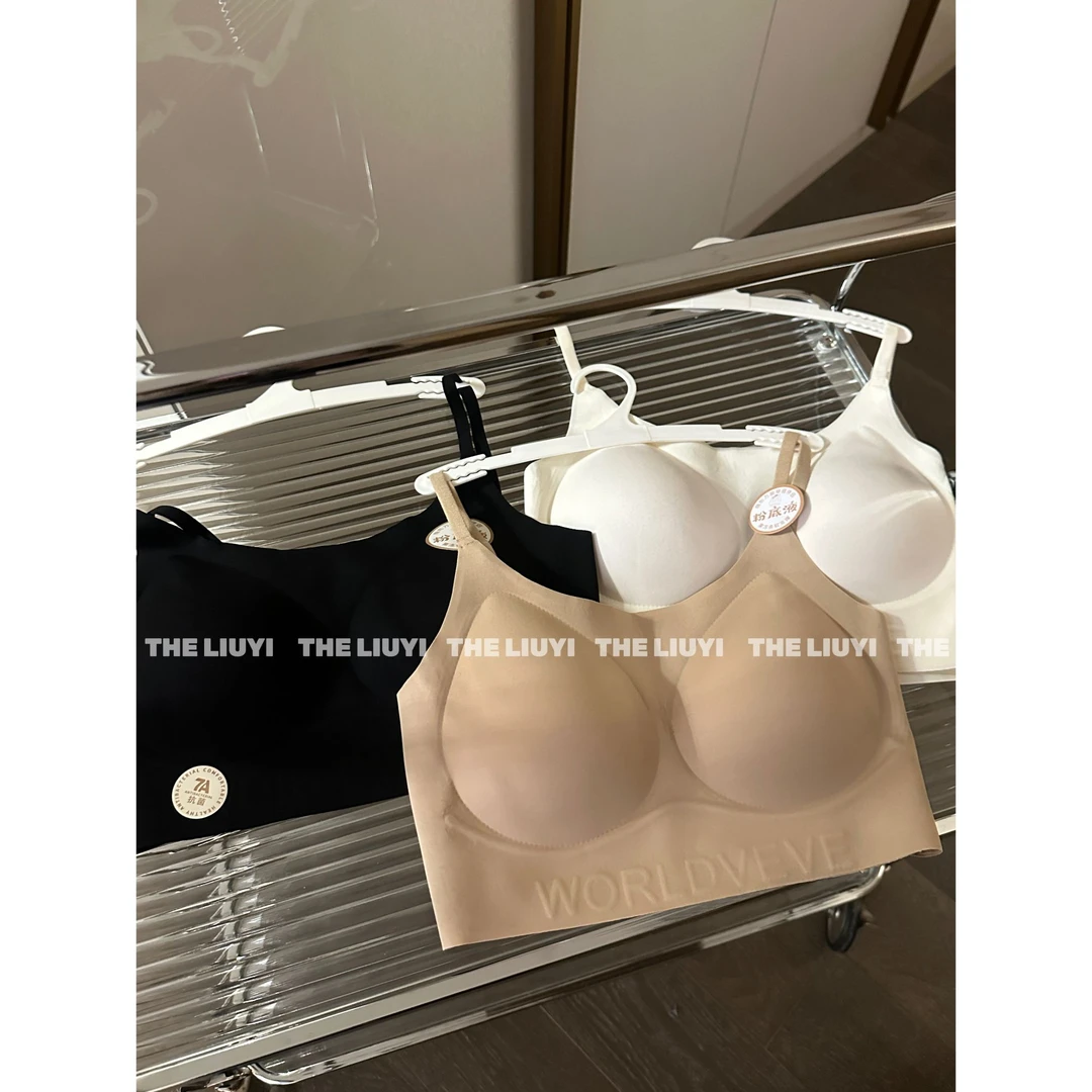 【LIUYI】粉底液内衣~夏季隐形裸感无痕防透无钢圈美背2617
