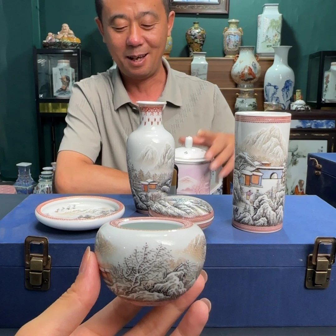 摆件景德镇陶瓷好好好