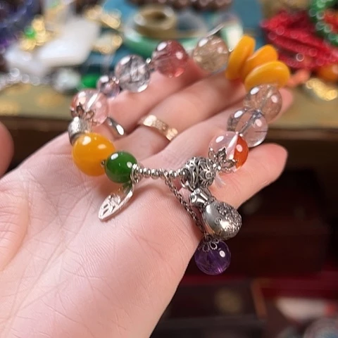 滴血莲花菩提吊坠