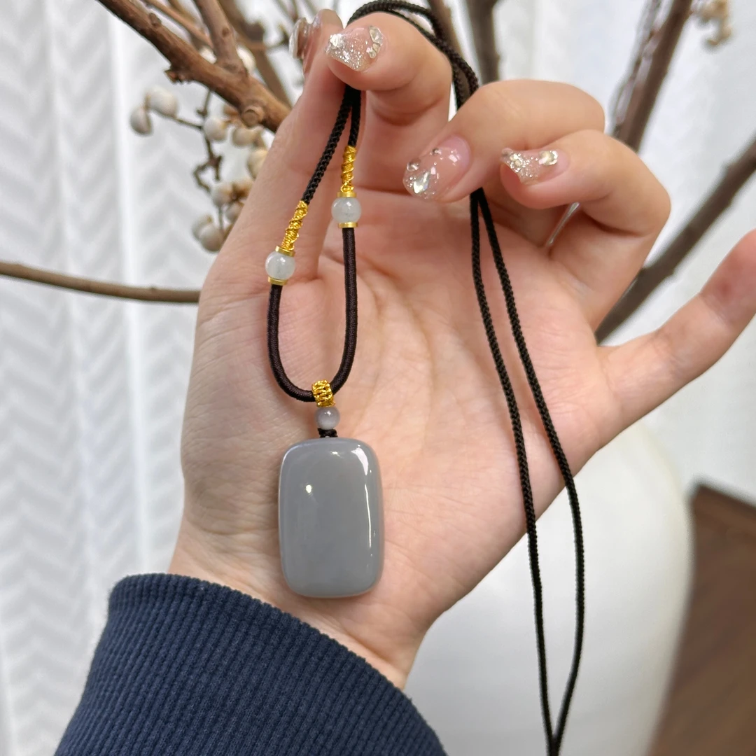 【香掌柜】手镯同料于阗青花无事牌【发一件】