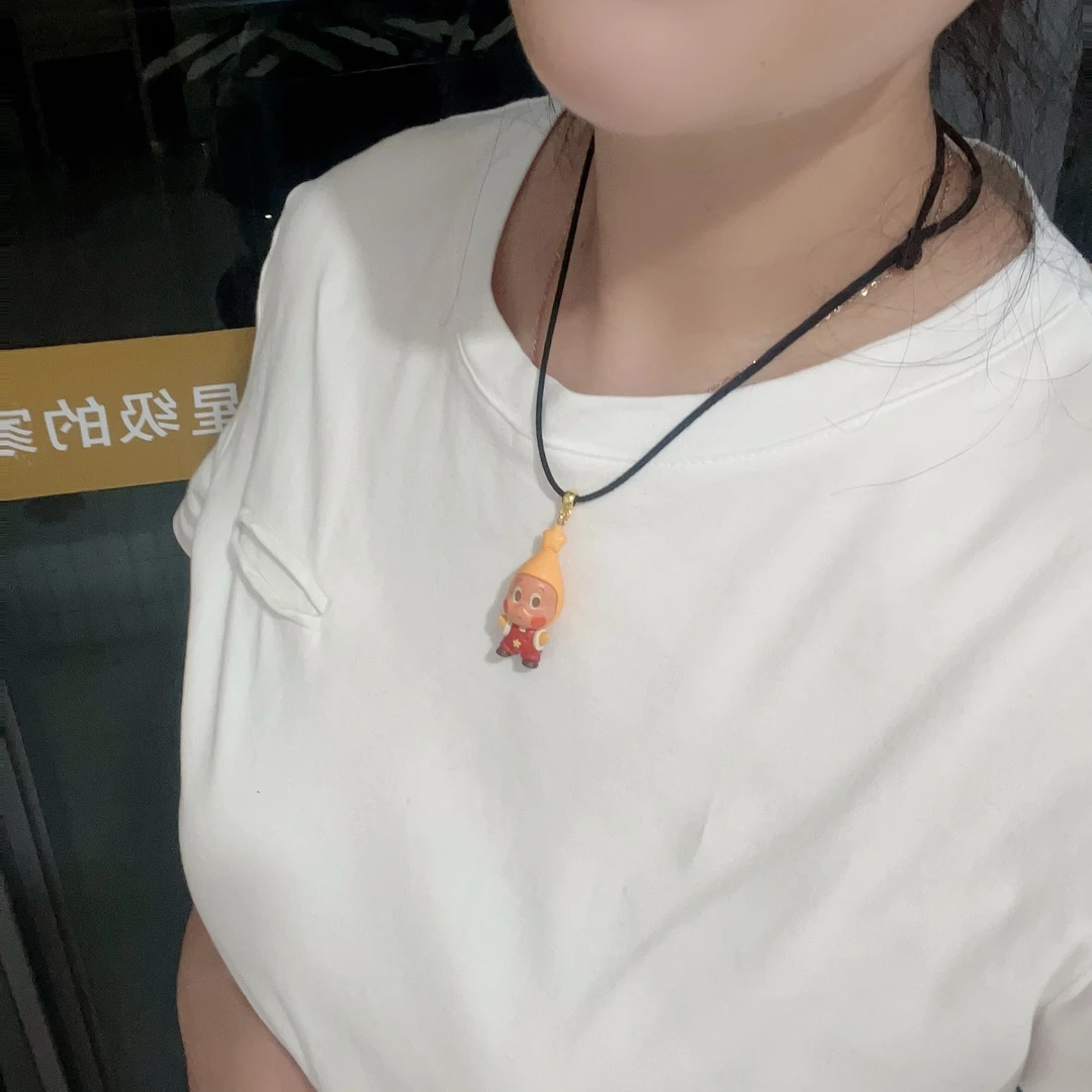 ［明款］泡泡星星人哭娃sp草莓萌粒项链头绳定制专拍
