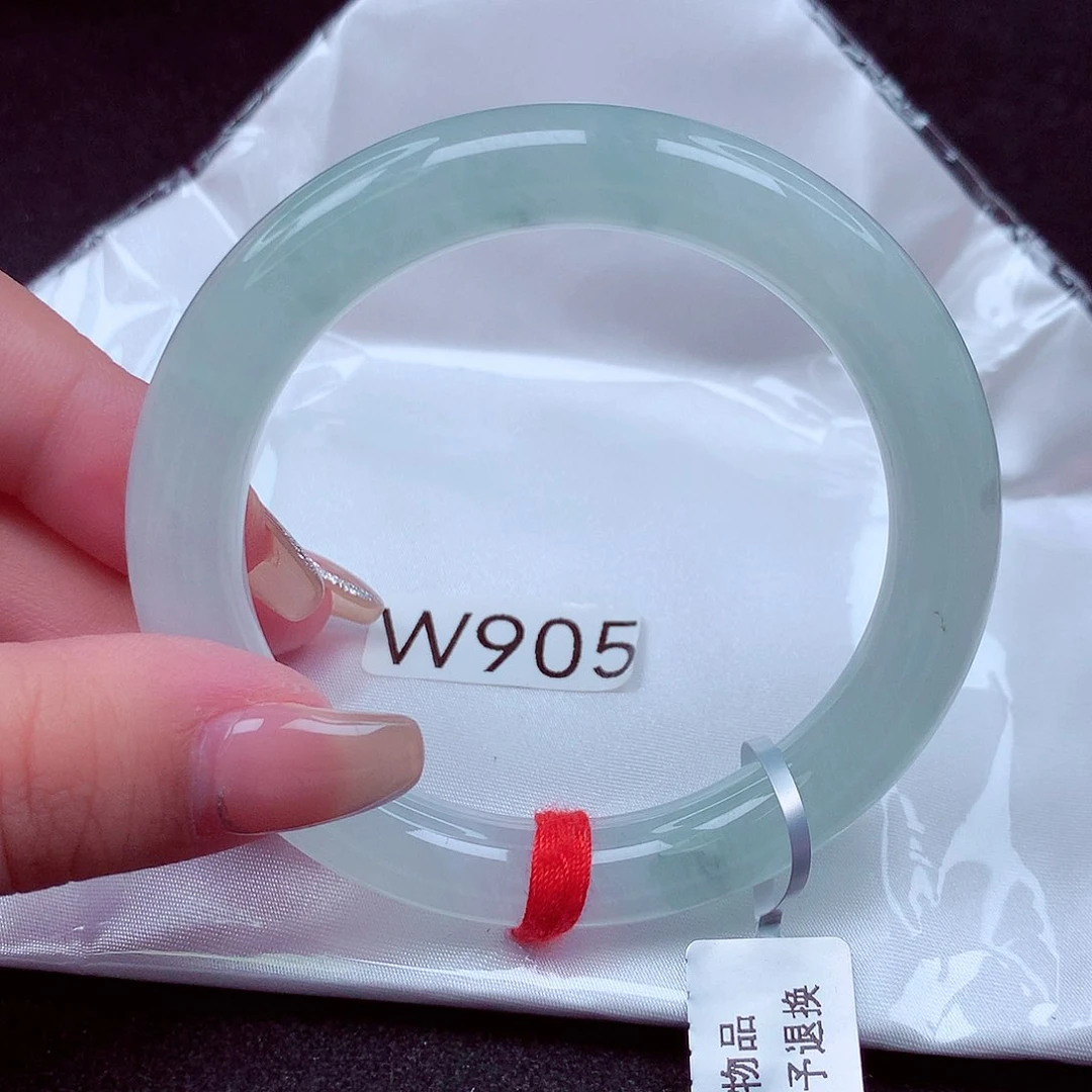 翡翠手镯未镶嵌天然缅甸翡翠A货