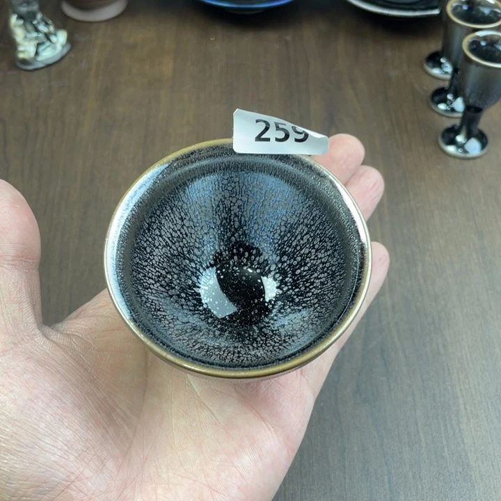 茶盏全手工原矿原釉建盏