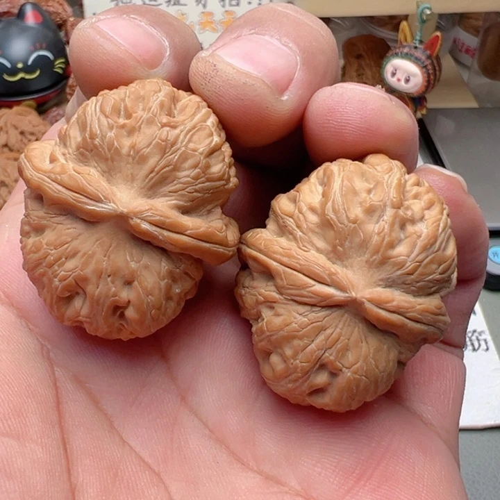 吊坠文玩核桃39尺全品元宝