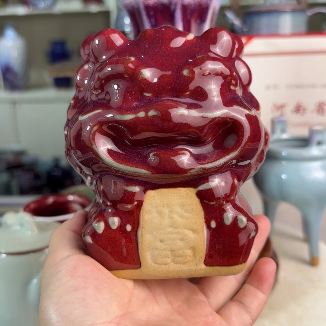 摆件郑家钧窑摆件