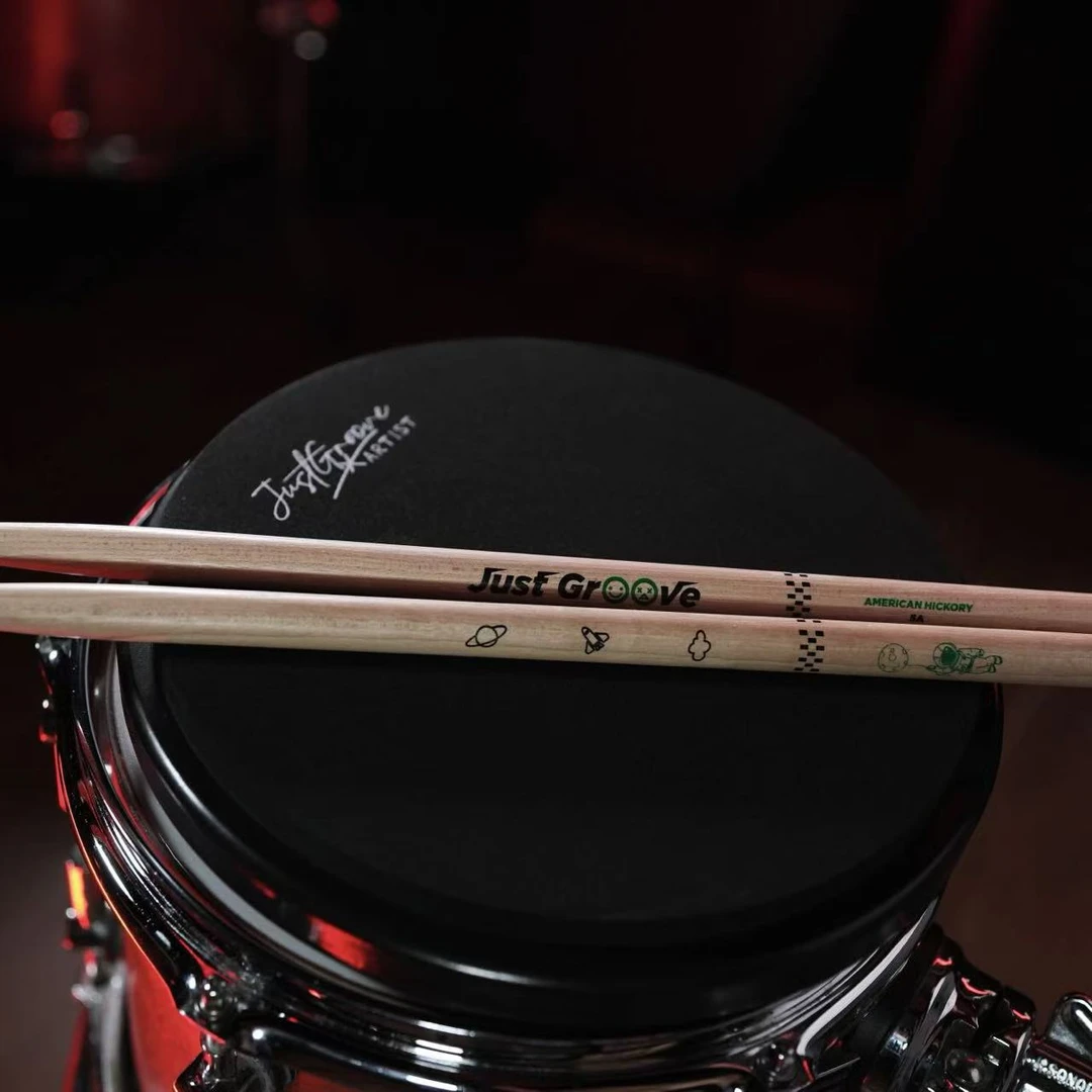 Just Groove10寸双面中低弹+低弹职业鼓手基本功练习专业哑鼓