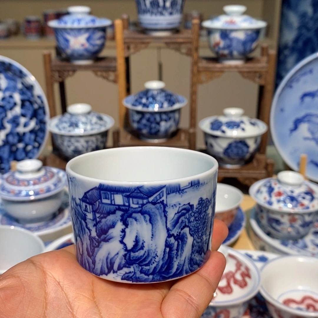 景德镇陶瓷手工手绘