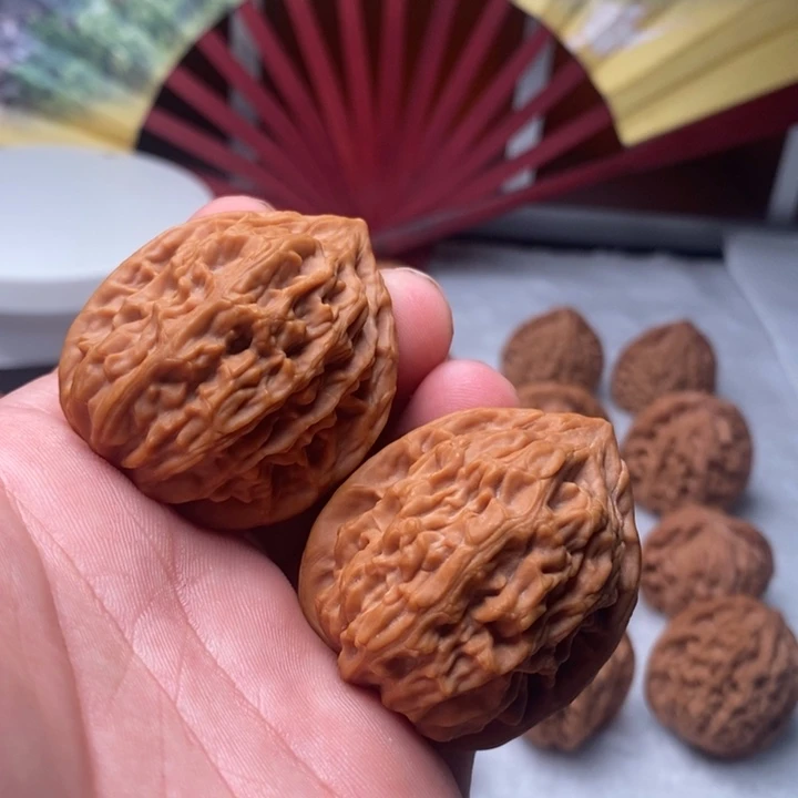 用***户把件文玩核桃40尺鸡心