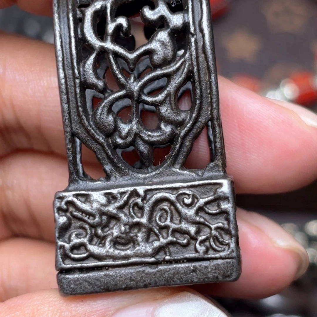 铜星月菩提吊坠项链