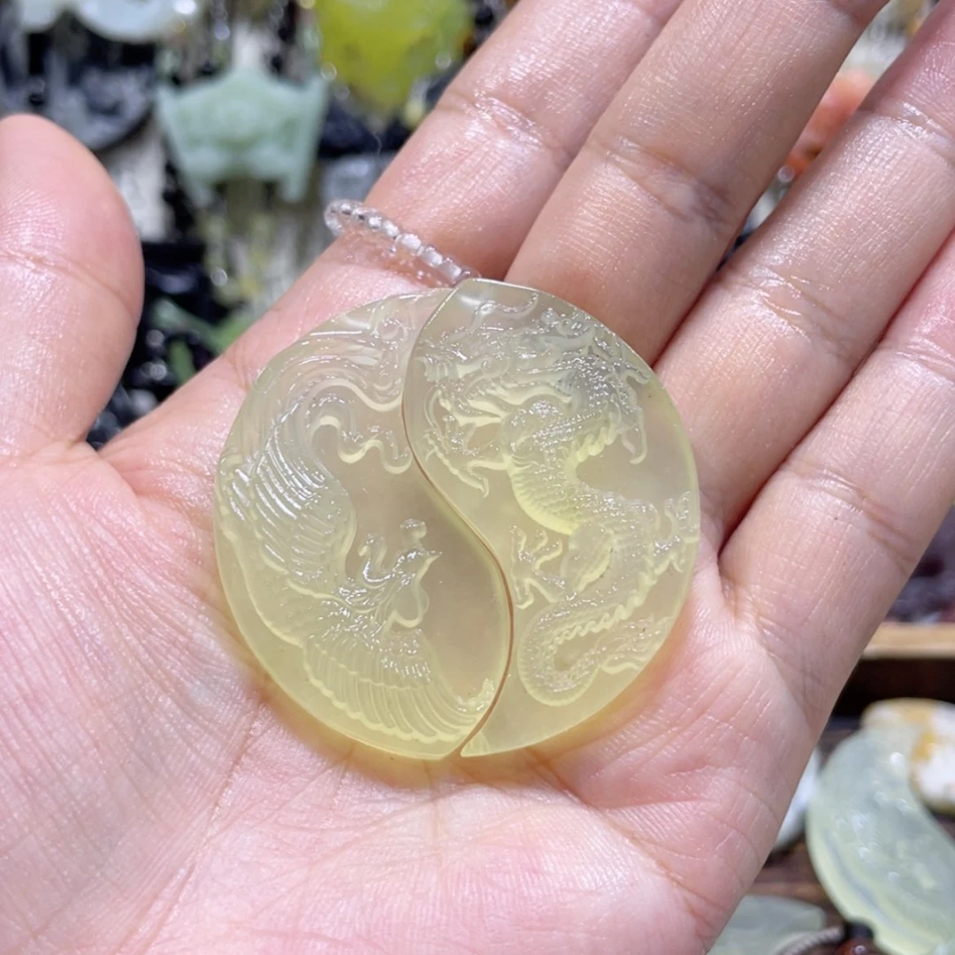 【闪购商品】岫玉未镶嵌颈饰?47吊坠