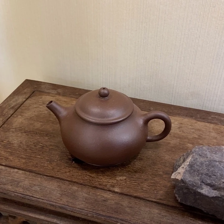 茶壶紫砂小潘陈腐老紫泥壶