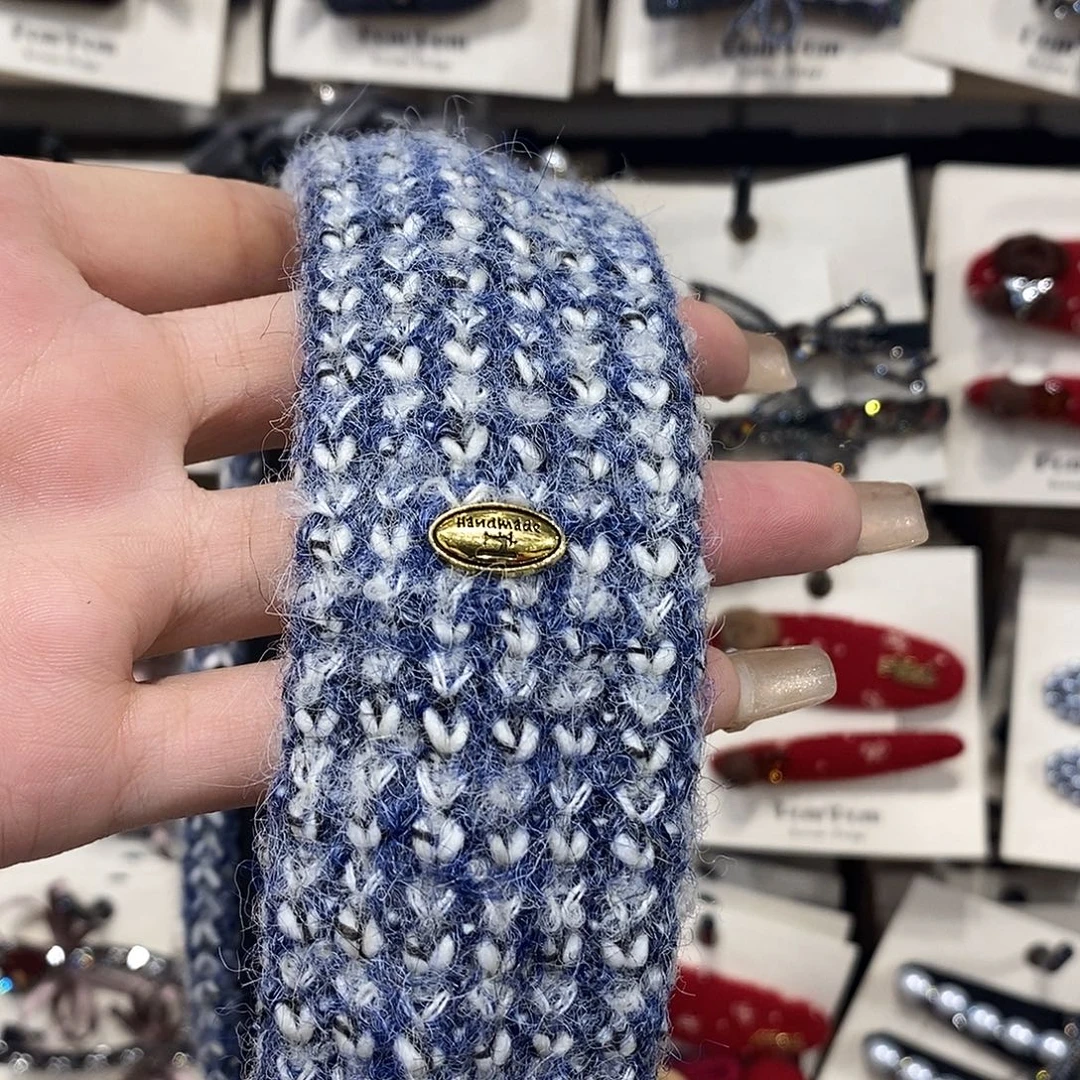 皮质铁合金圈圈毛发箍