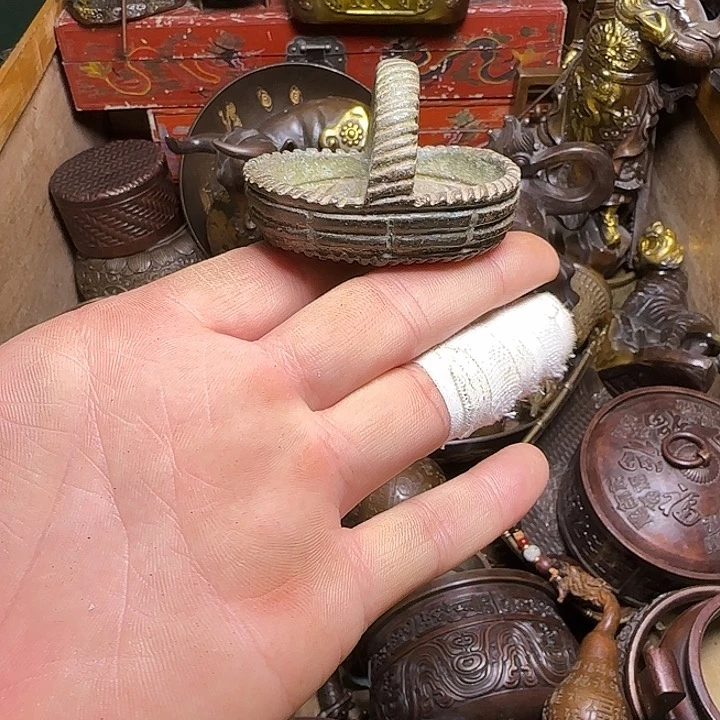 铜材质文玩摆件装饰