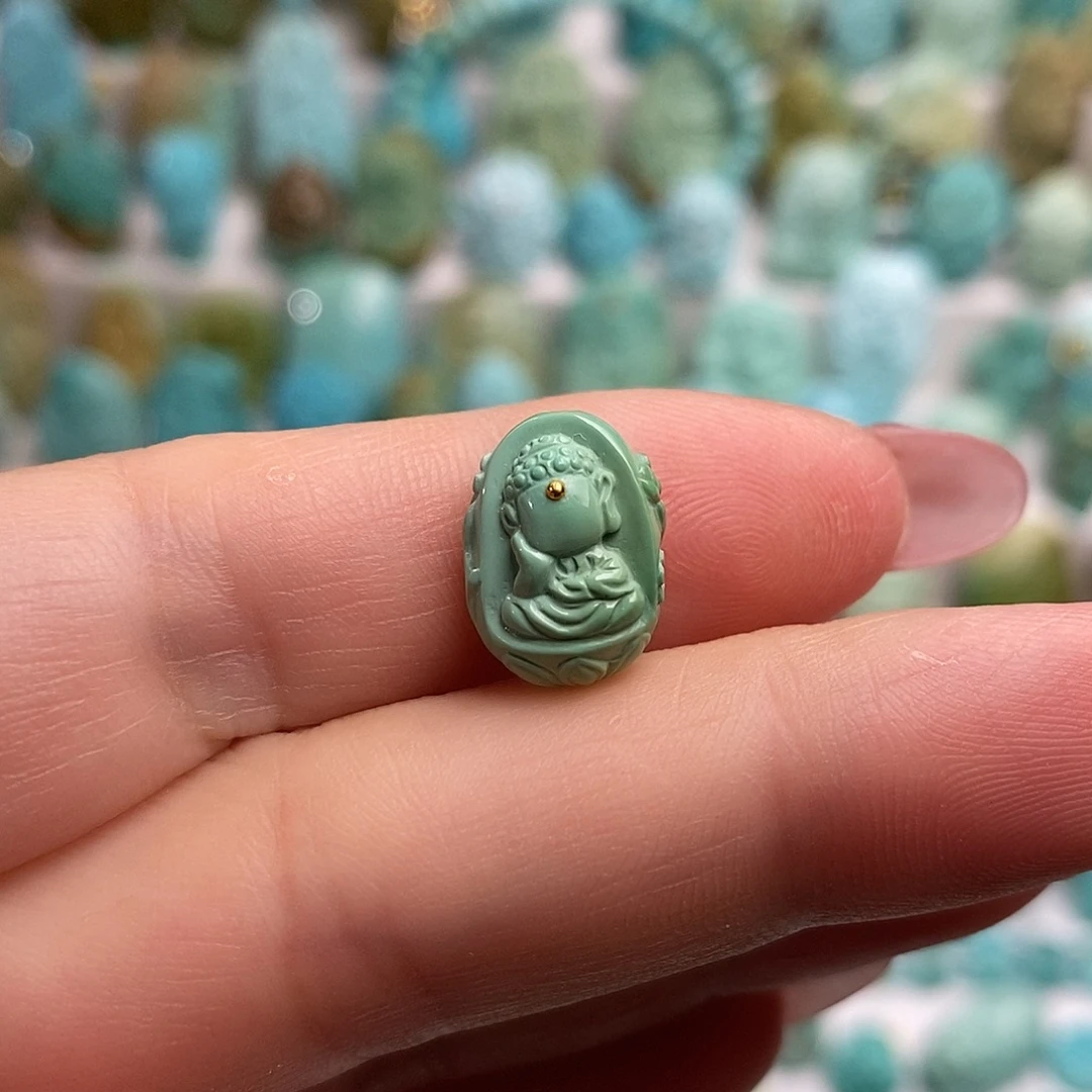 未镶嵌绿松石绿松石