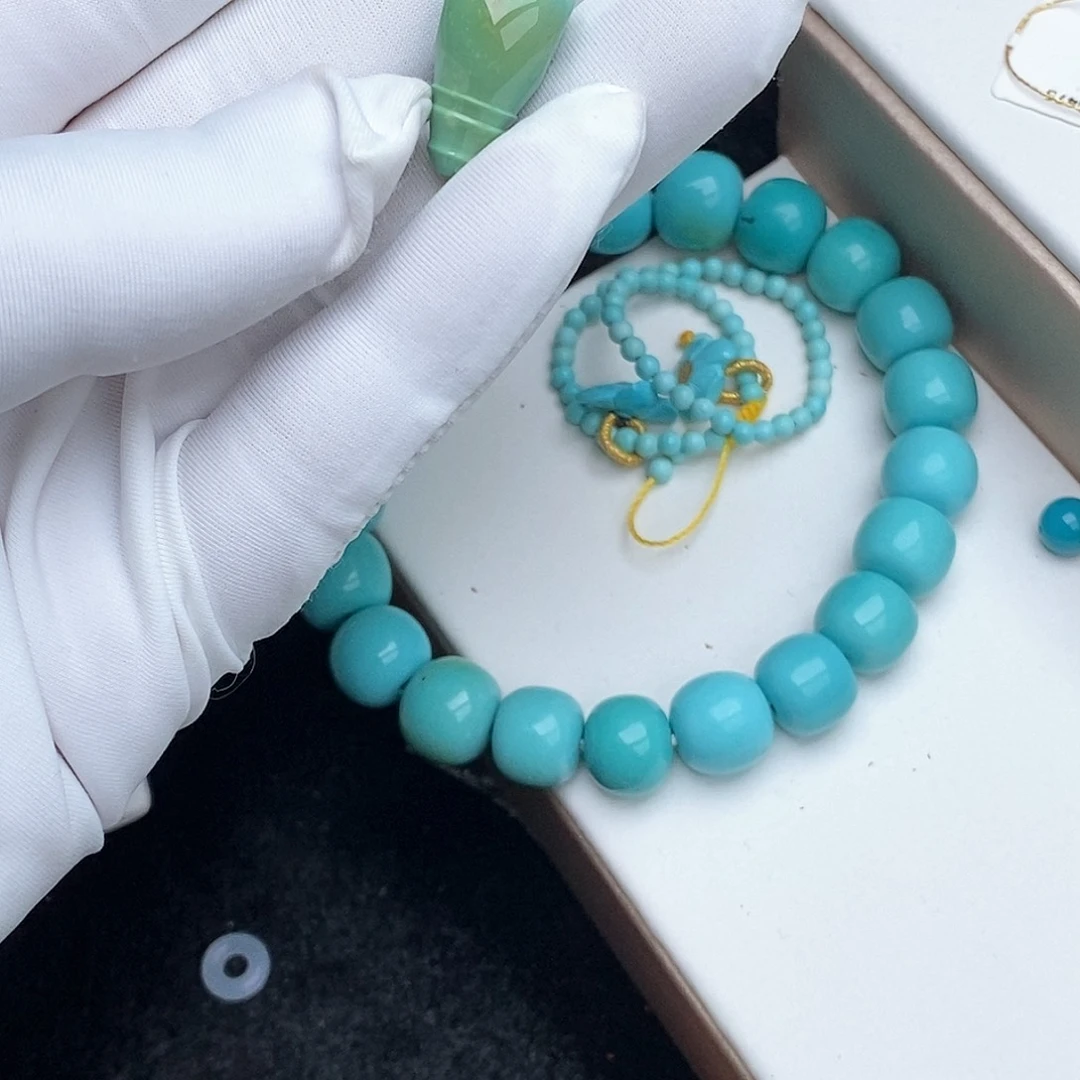 —***k绿松石未镶嵌三通