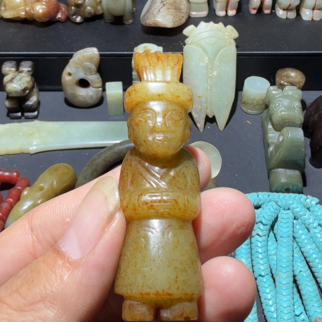 未镶嵌和田玉（糖玉）挂件