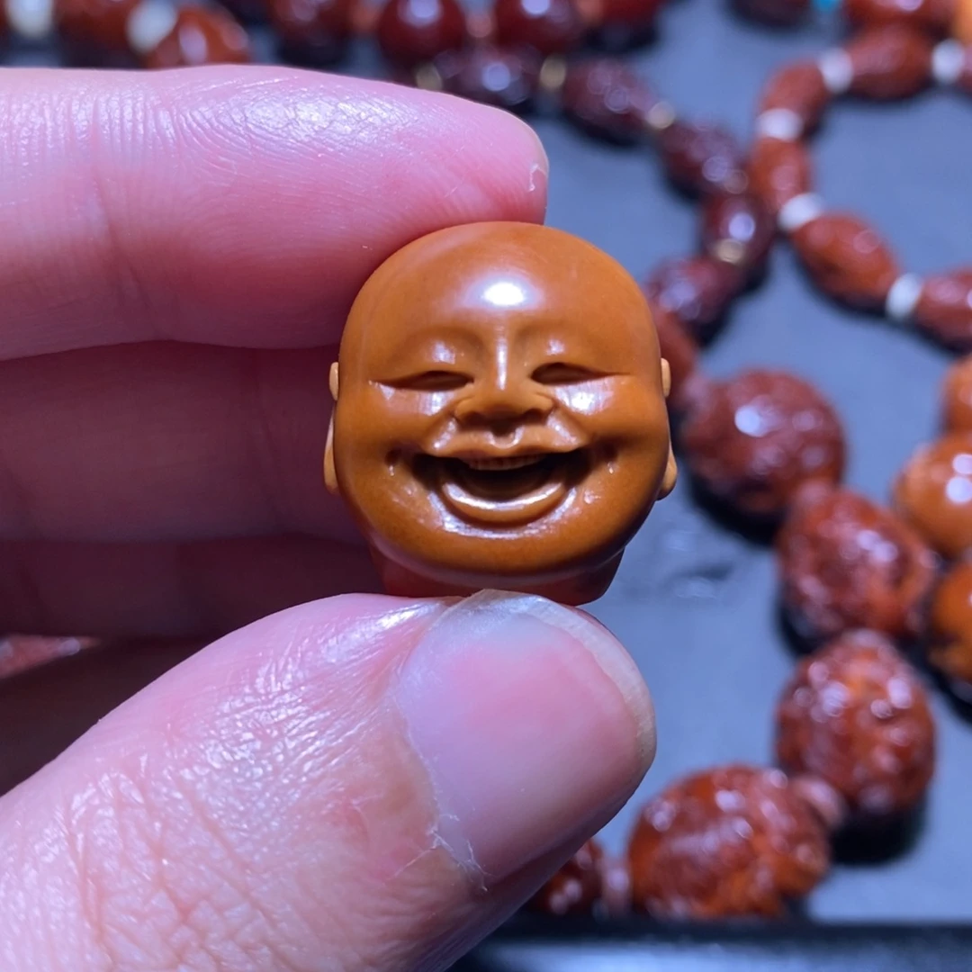 橄榄核其他须培金笑佛头