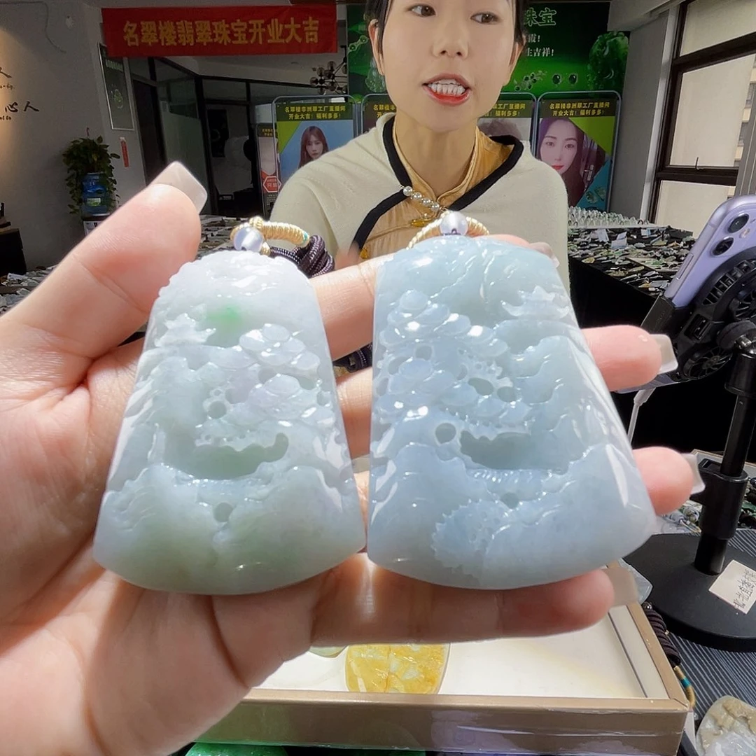 颈饰未镶嵌翡翠多样性随机发货