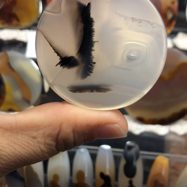 合金玛瑙/玉髓珠宝奇石10有瑕