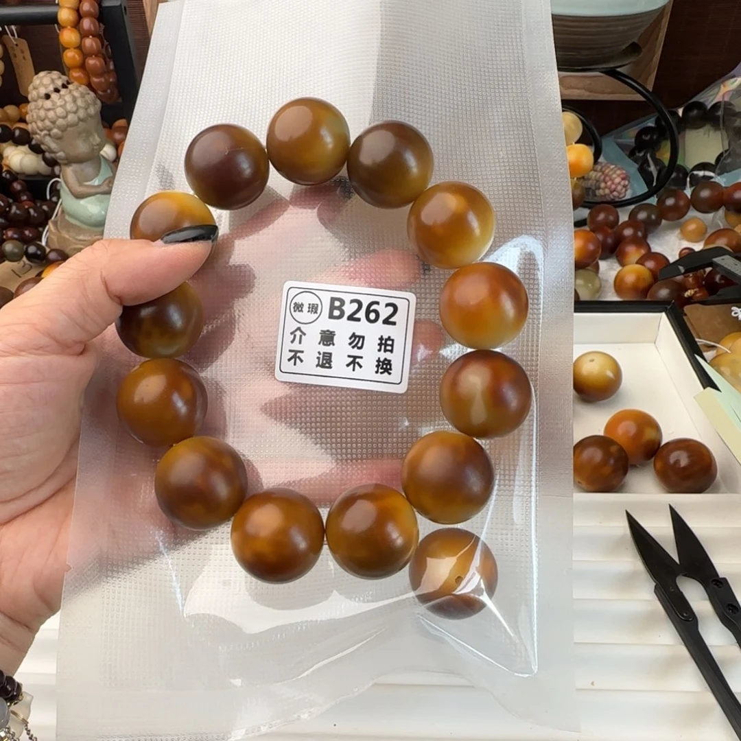 菩提根/象牙果手串杂***?B262