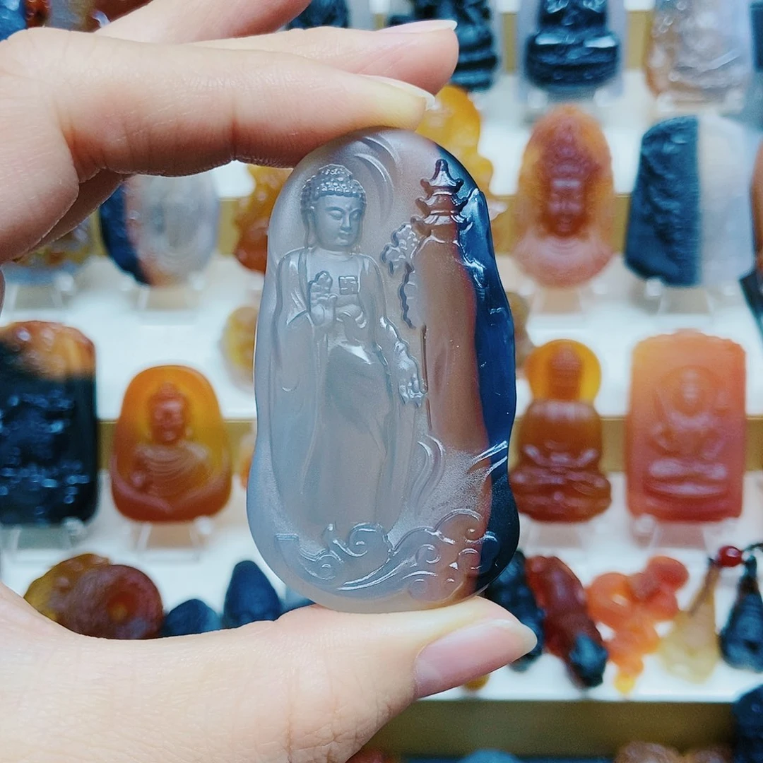 玛瑙/玉髓颈饰未镶嵌抖***鬥
