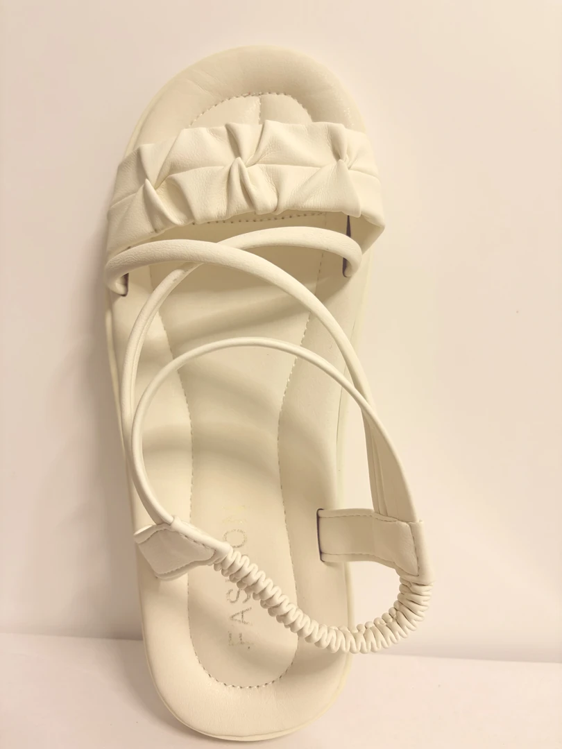 罗马鞋松紧带街头风胶粘时装凉鞋凉拖鞋时尚清凉感