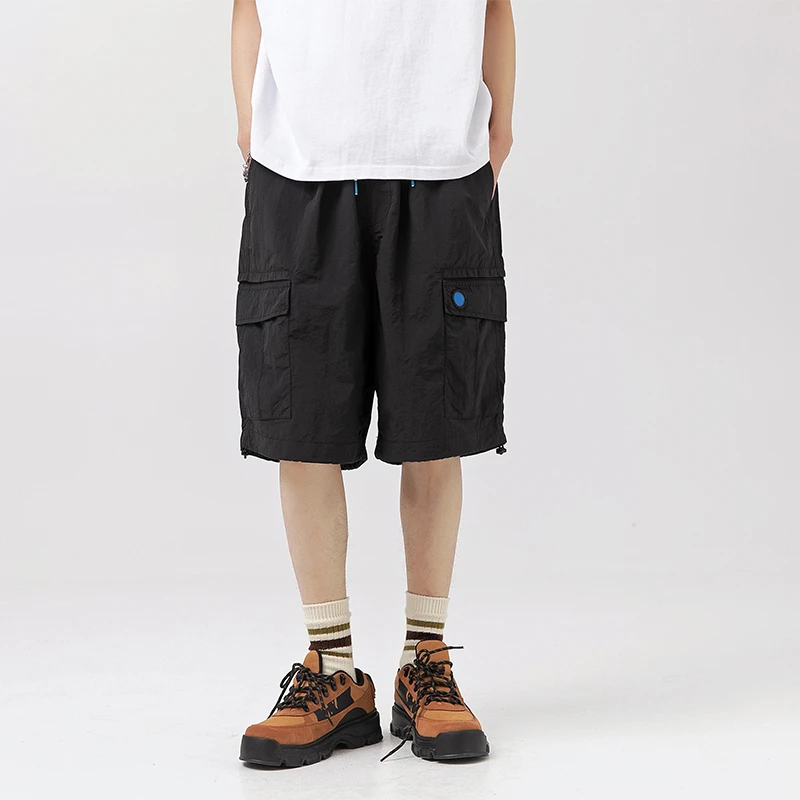 【5043】美式户外山系机能速干多口袋工装短裤男夏五分裤男装休闲裤