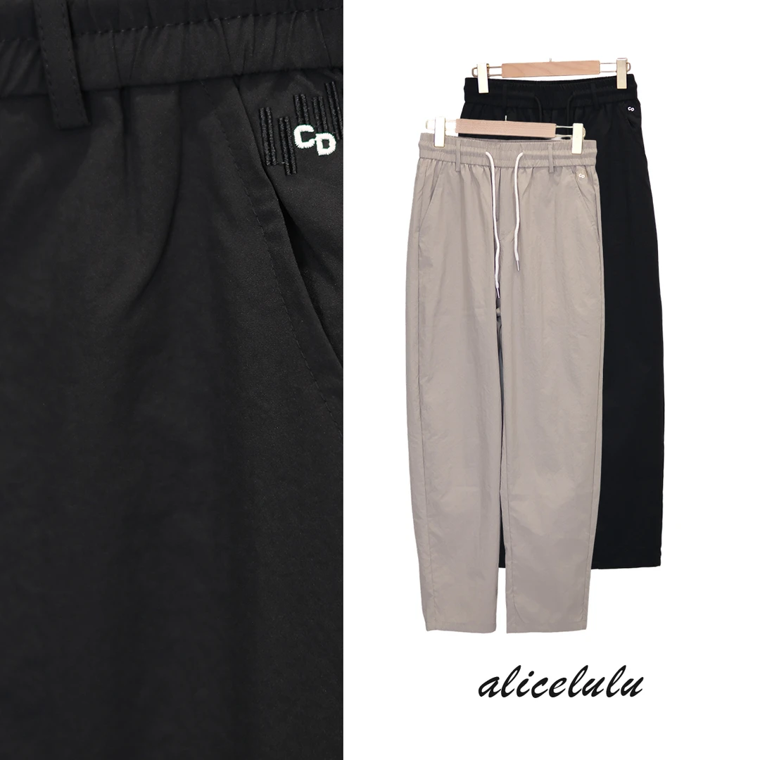 [alicelulu] 窄版设计感减龄显瘦休闲裤男款时尚 S622527U