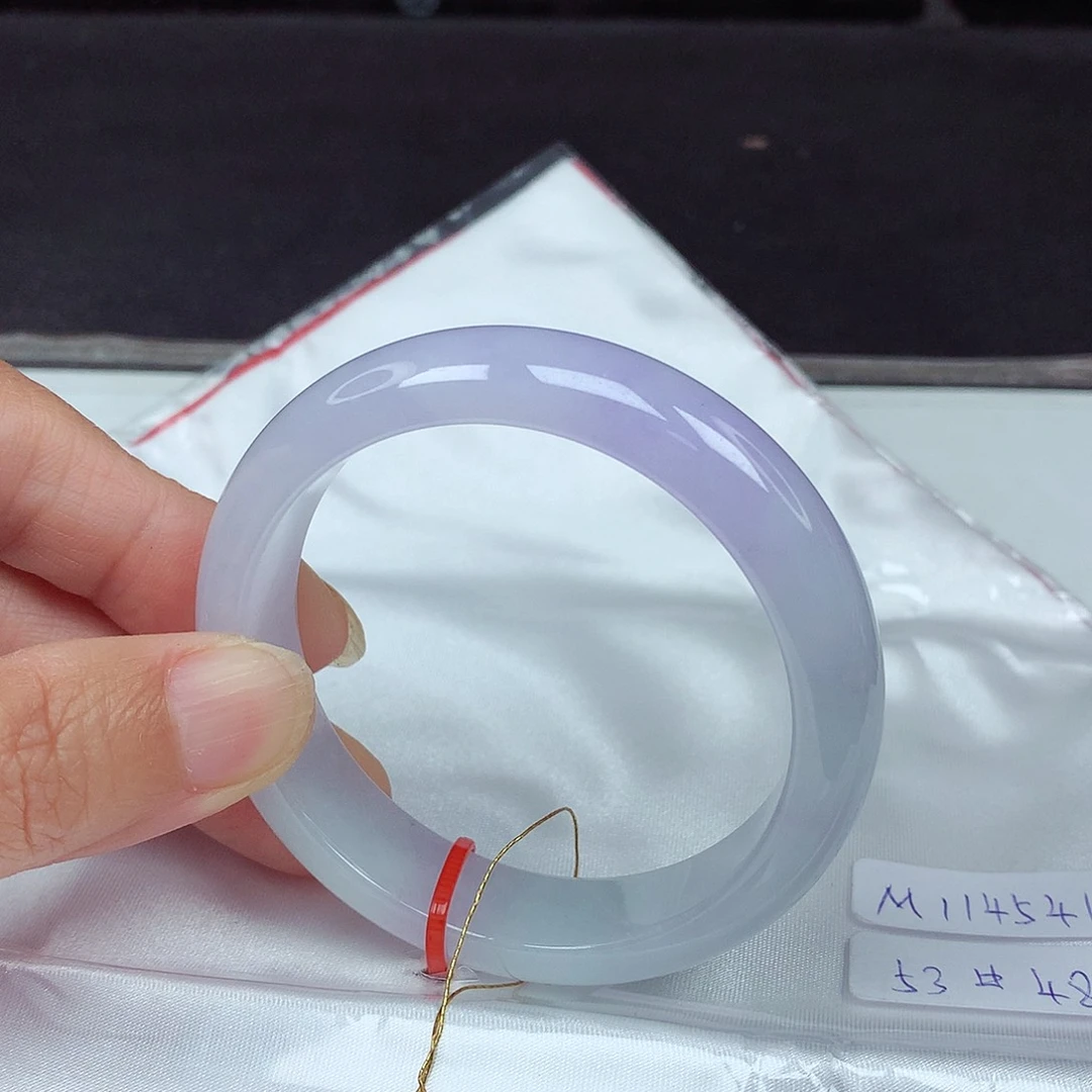 未镶嵌手镯翡翠53圈4541