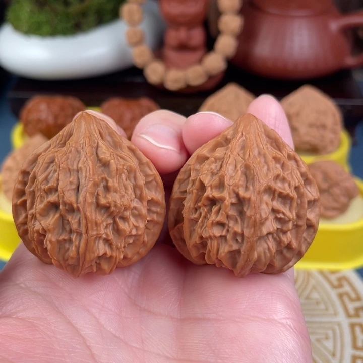 吊坠文玩核桃血灯笼38