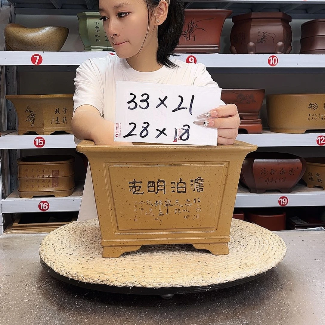 紫砂花盆紫砂花盆
