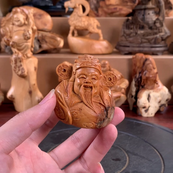 柏木（崖柏）根雕摆件