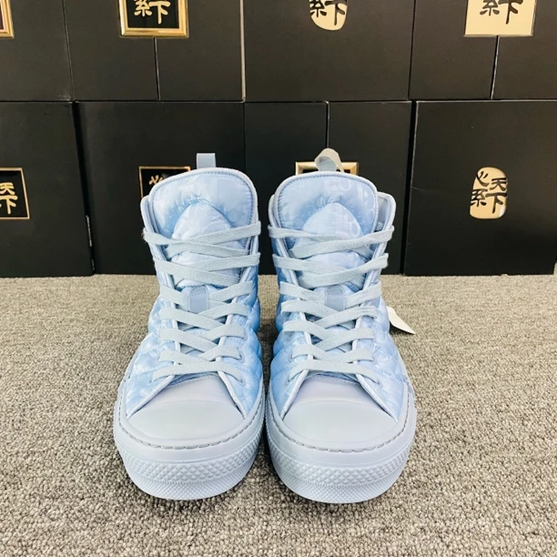 未使用 DIOR/迪奥 兔年限量款b23老花暗纹印花高帮鞋38码YSC0050