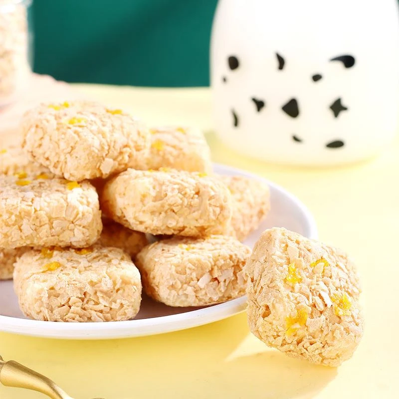 榴芒燕麦脆榴莲芒果味麦片奶香小包装宿舍休闲燕麦酥小零食饼干