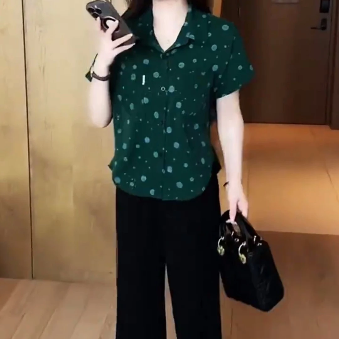 新款时尚宽松短袖洋气新款显瘦气质02