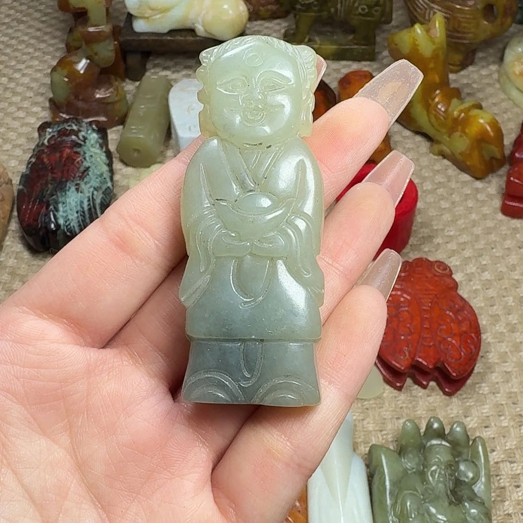 白玉菩提吊坠挂件