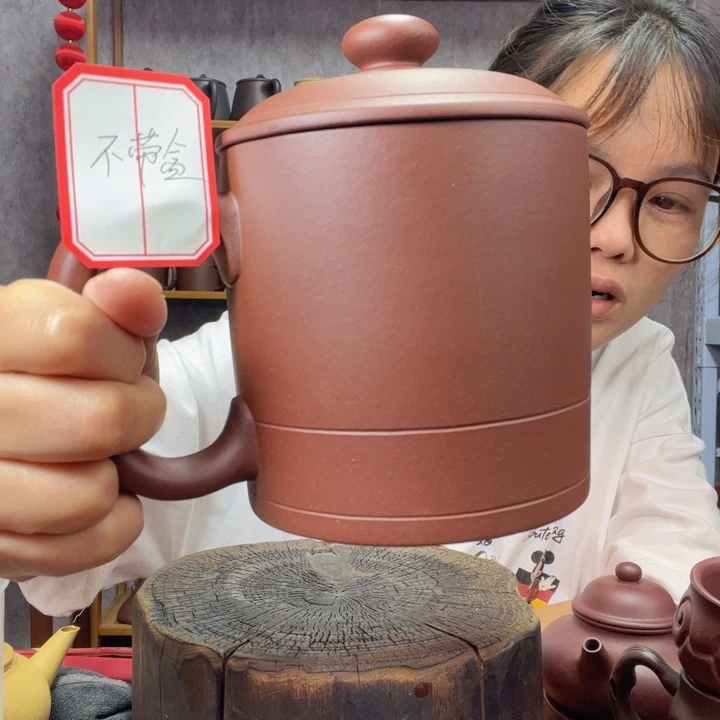 茶杯紫砂原矿紫砂杯