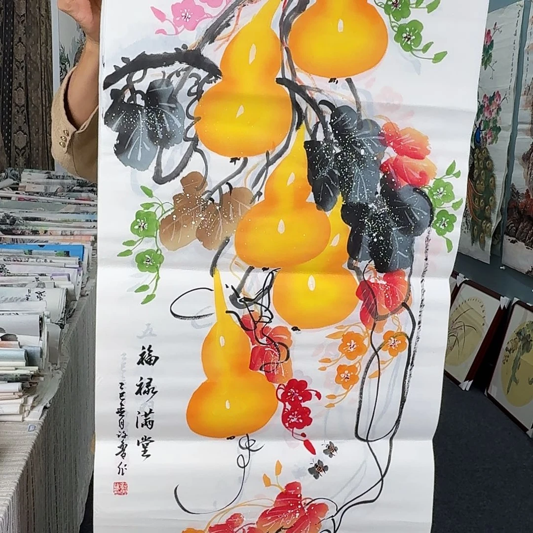 纯手绘的好看作品