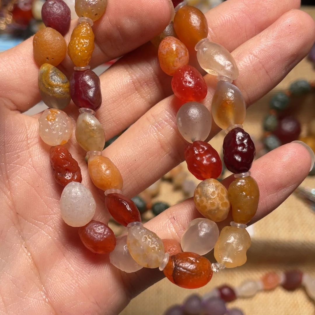 玛瑙/玉髓手链未镶嵌